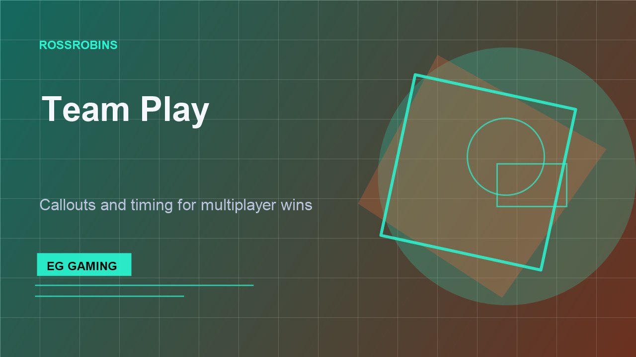 Multiplayer team planning map strategy