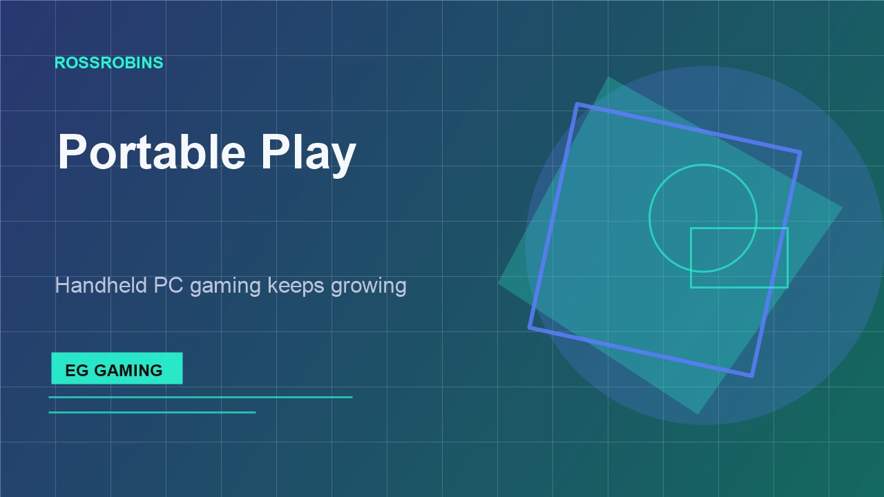 Handheld gaming device with neon interface